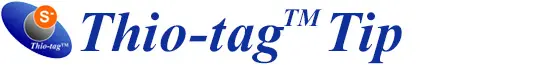 Thio-tag Tip