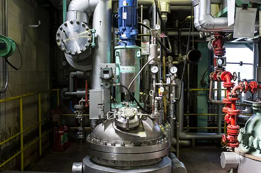 500 L SUS reactor (Pressure resistance: 0.88 MPa)