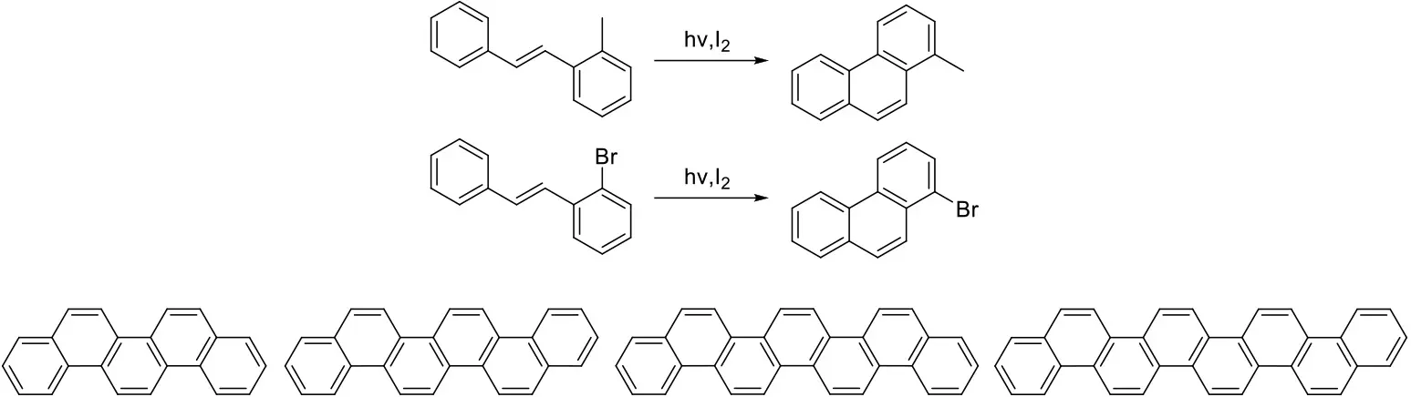 Examples of photoreactions in a flow reactor