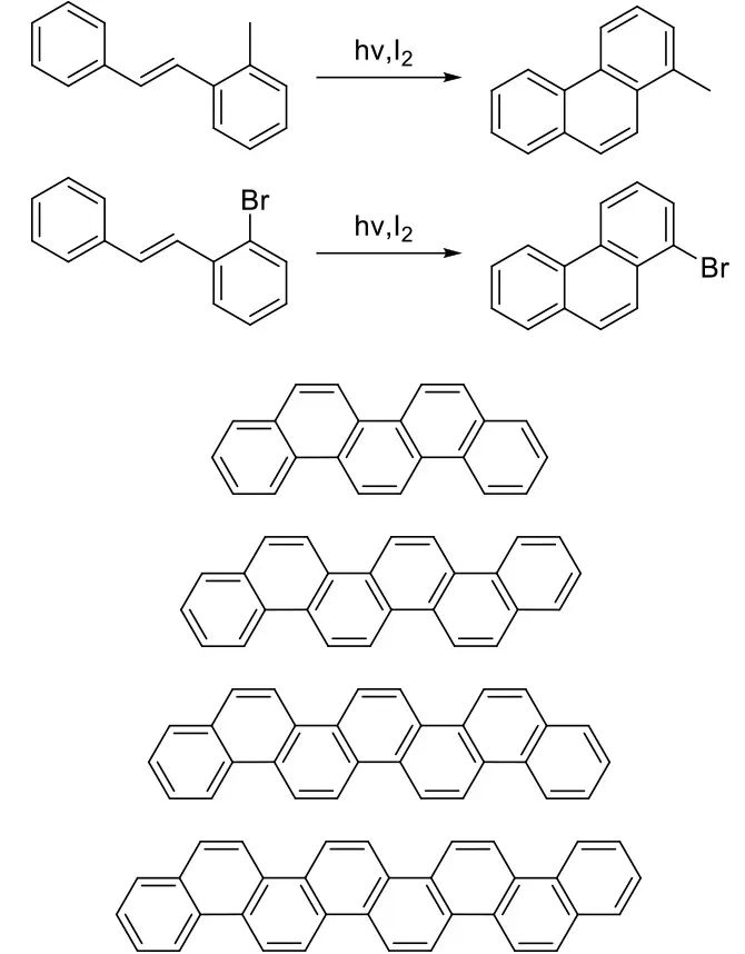 Examples of photoreactions in a flow reactor