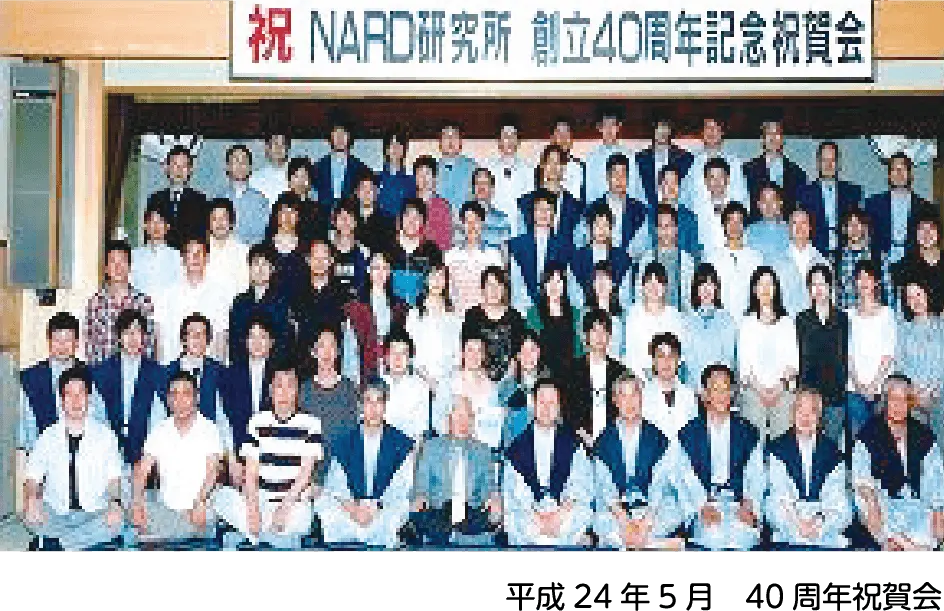 平成24年5月　40周年祝賀会