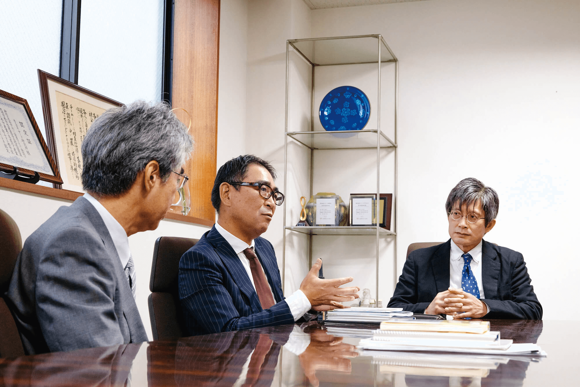 写真:トップ座談会